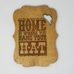 Hanging Hat Plaque